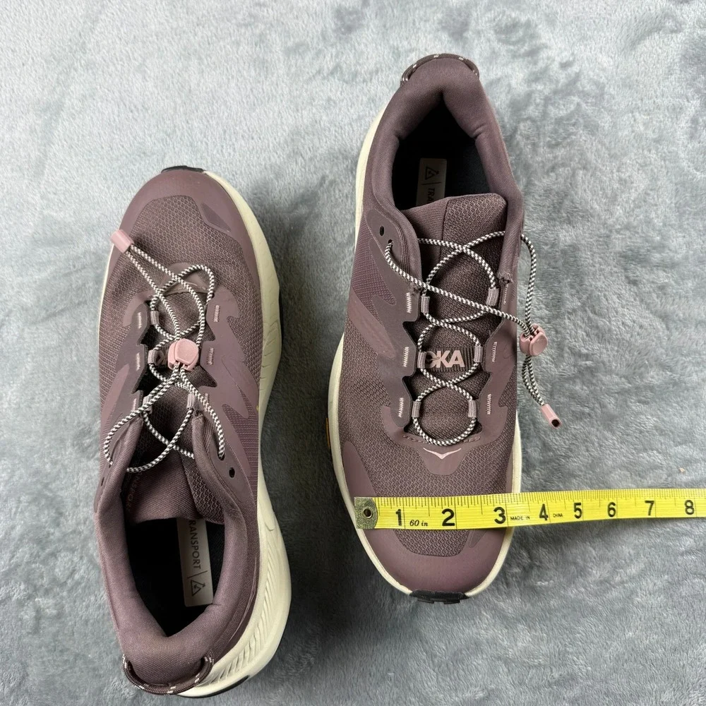 Hoka Transport Athletic Sneakers Women's Size 9B Purple Casual Workout Gorpcore - Picture 12 of 15